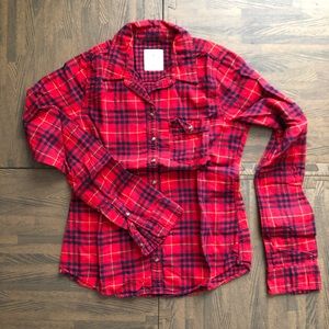 Like New | Hollister | Plaid Button Down Shirt | Size M